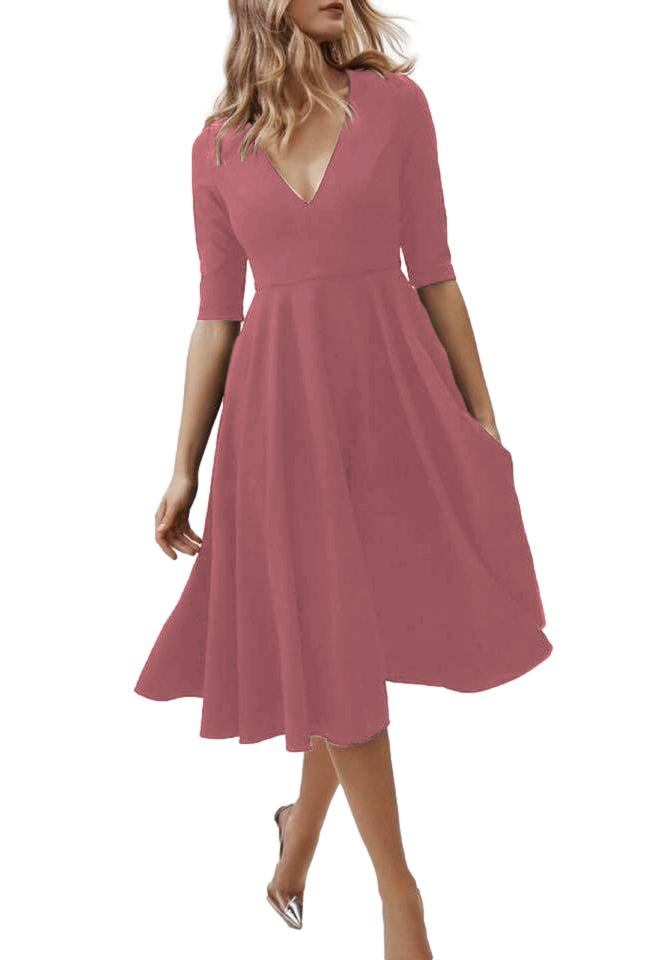 Vestido Vitka Moda Dama Mujer Casual Elegante Samy 