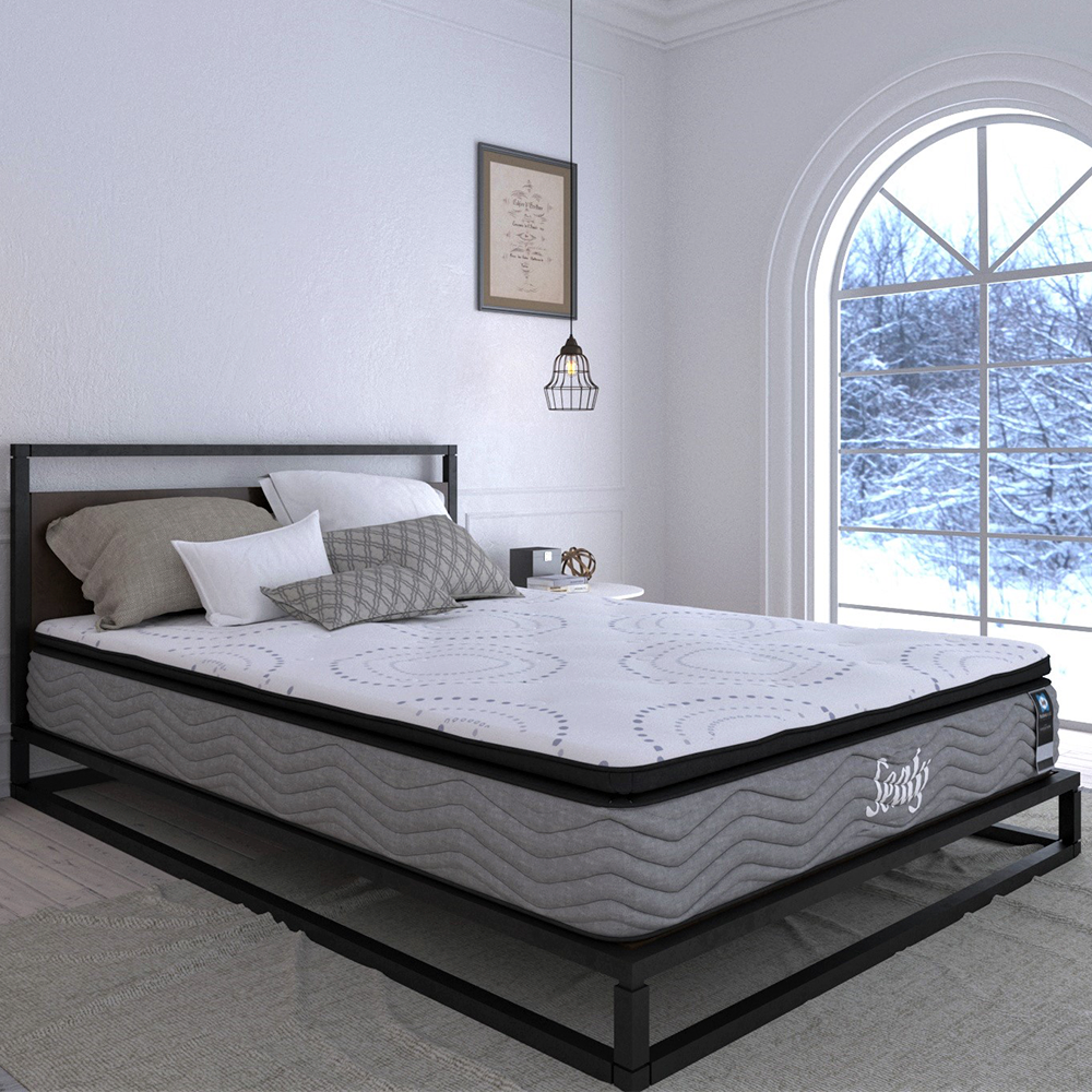 Colchón King Size Temptation Sealy Ortopédico 100% Hipoalergénico