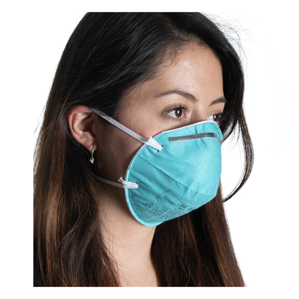 Caja de 20 Cubrebocas 3M Unisex Azul N95 1860