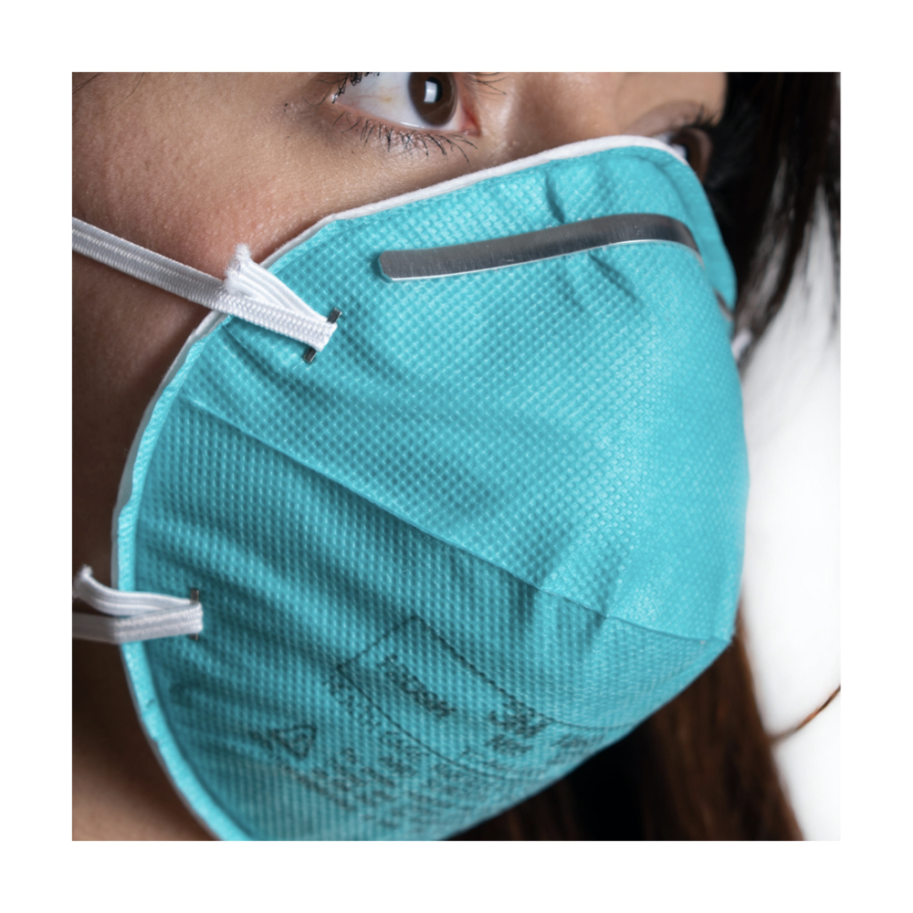 Caja de 20 Cubrebocas 3M Unisex Azul N95 1860