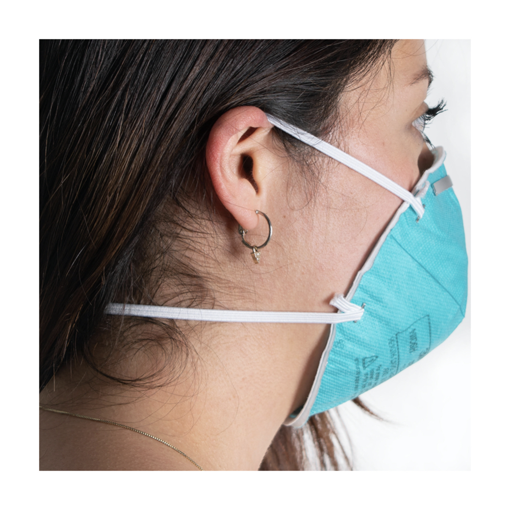 Caja de 20 Cubrebocas 3M Unisex Azul N95 1860