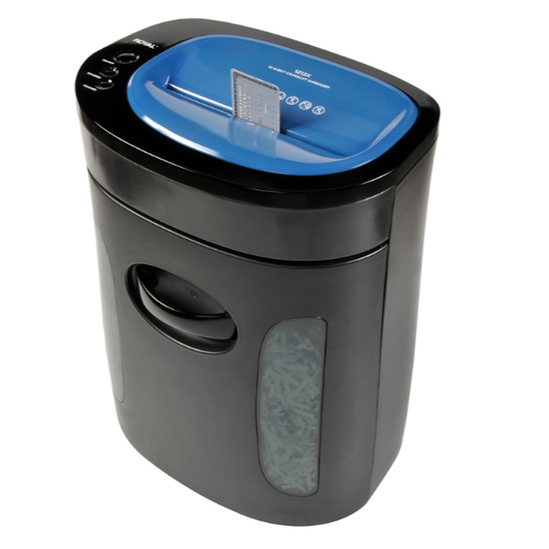 Trituradora Papel Con Corte Cruzado Royal