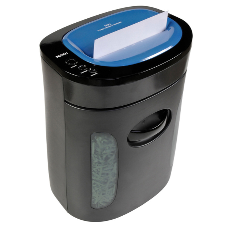 Trituradora Papel Con Corte Cruzado Royal