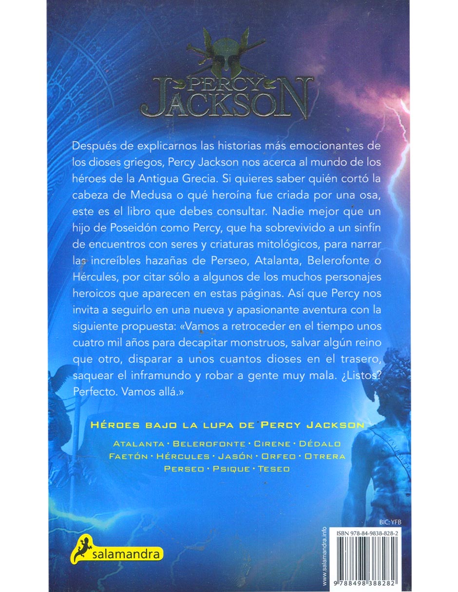 Percy Jackson y los héroes griegos