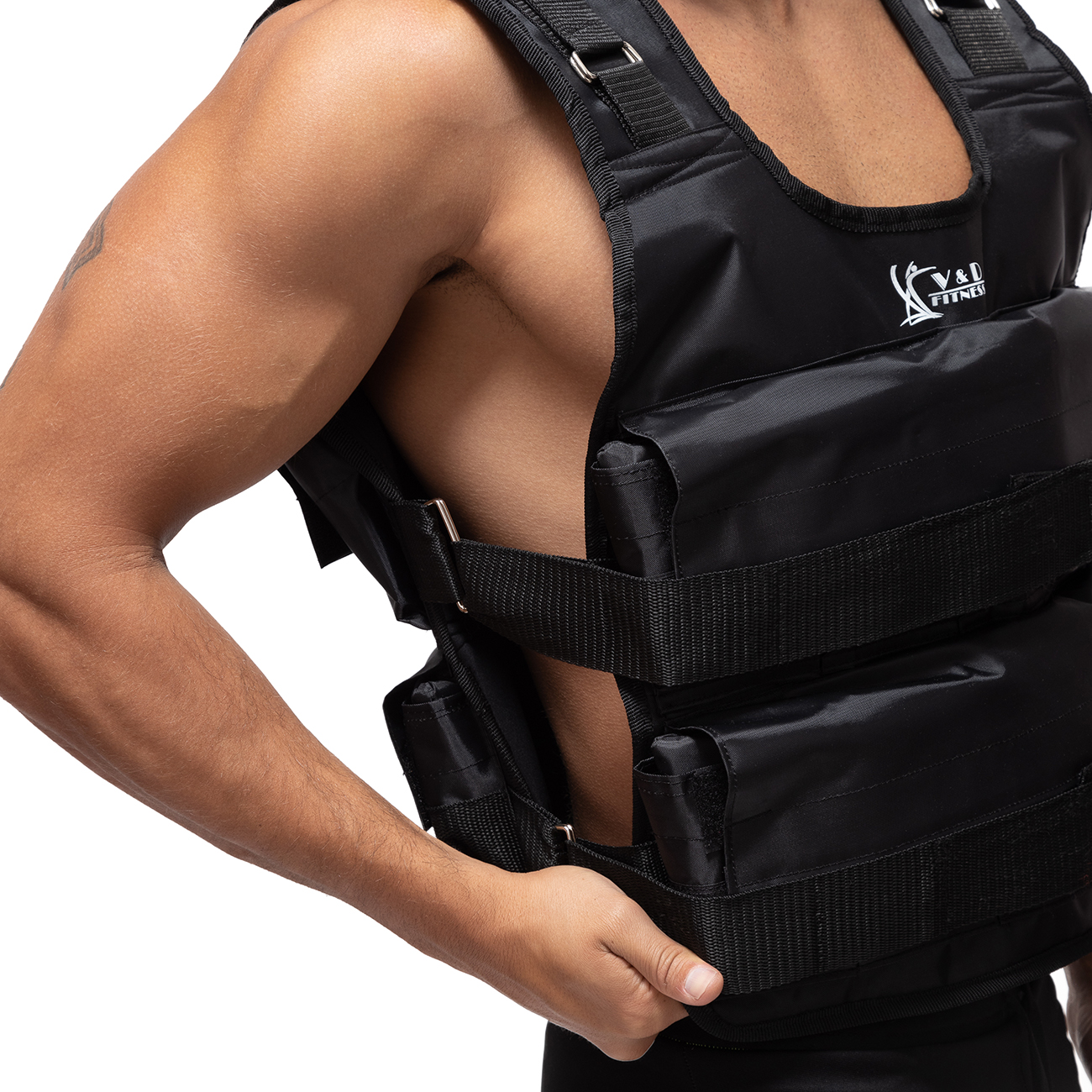 Tomahawk Chaleco Con Peso Ajustable Lastrado 20 kg V&D Fitness