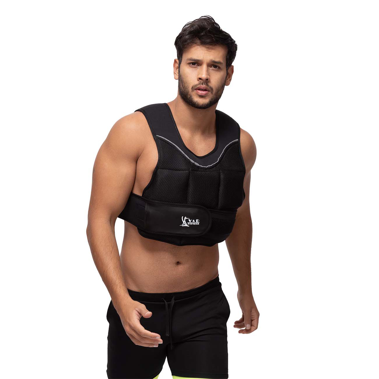 Iron Chaleco con Peso Ajustable Lastrado 12 kg V&D Fitness