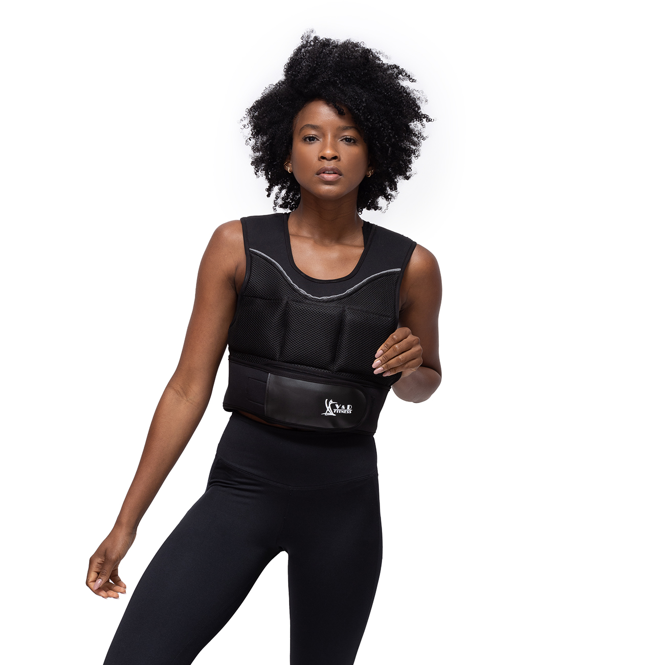 Iron Chaleco con Peso Ajustable Lastrado 12 kg V&D Fitness