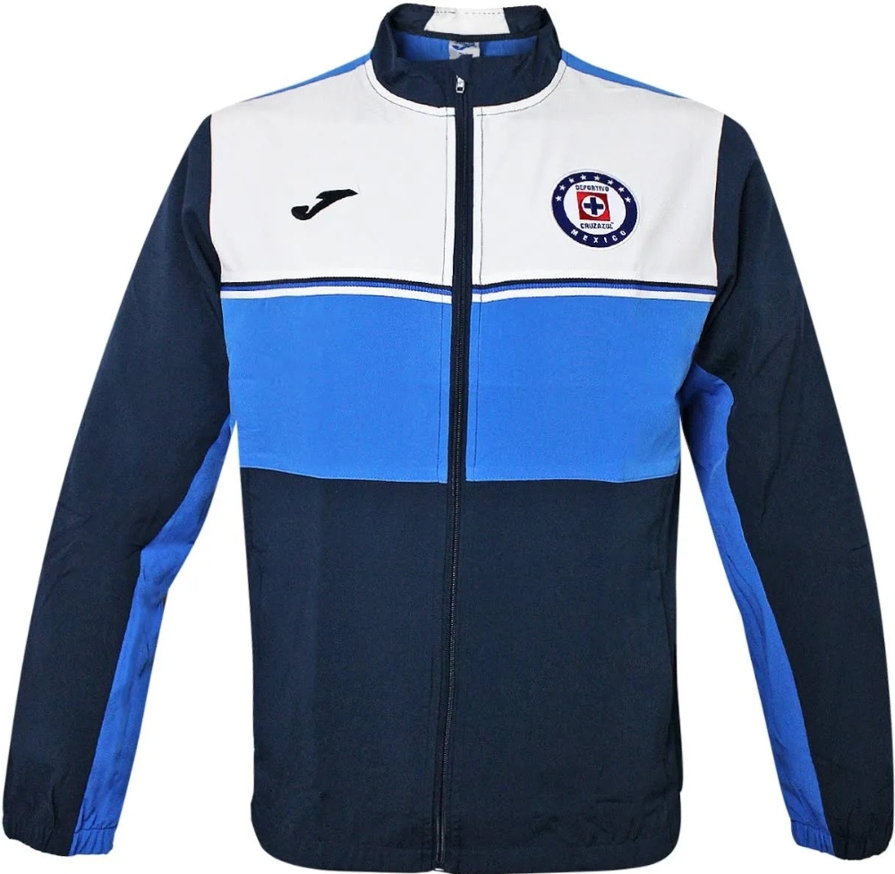 CHAMARRA CRUZ AZUL PROTOCOLO JOMA 2021-2022 LOCAL 