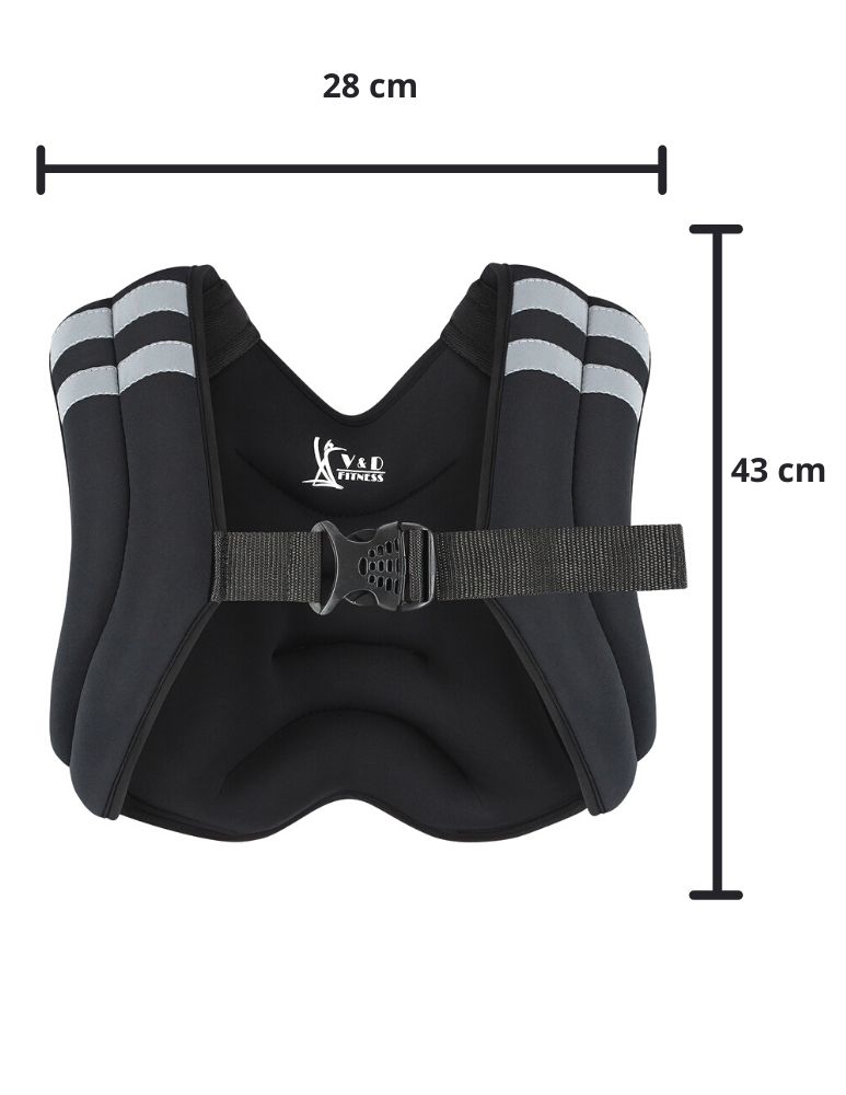 Chaleco con Peso Lastrado Clásico 6 kg