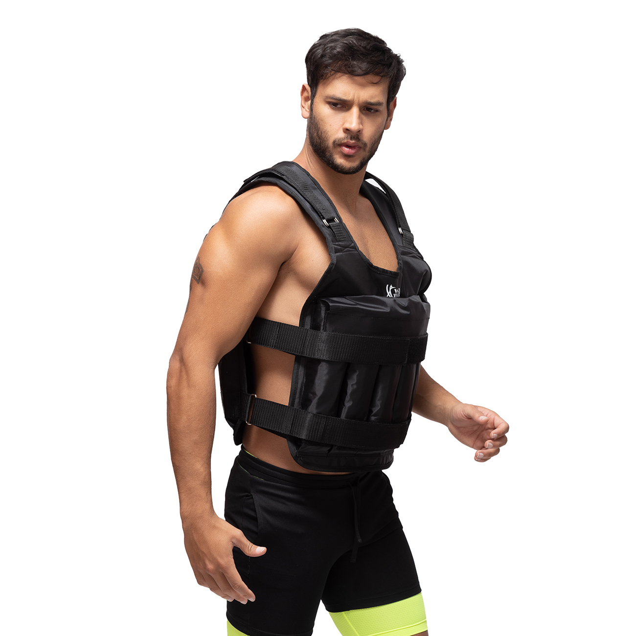 Strip Chaleco Con Peso Lastrado Ajustable 10 kg