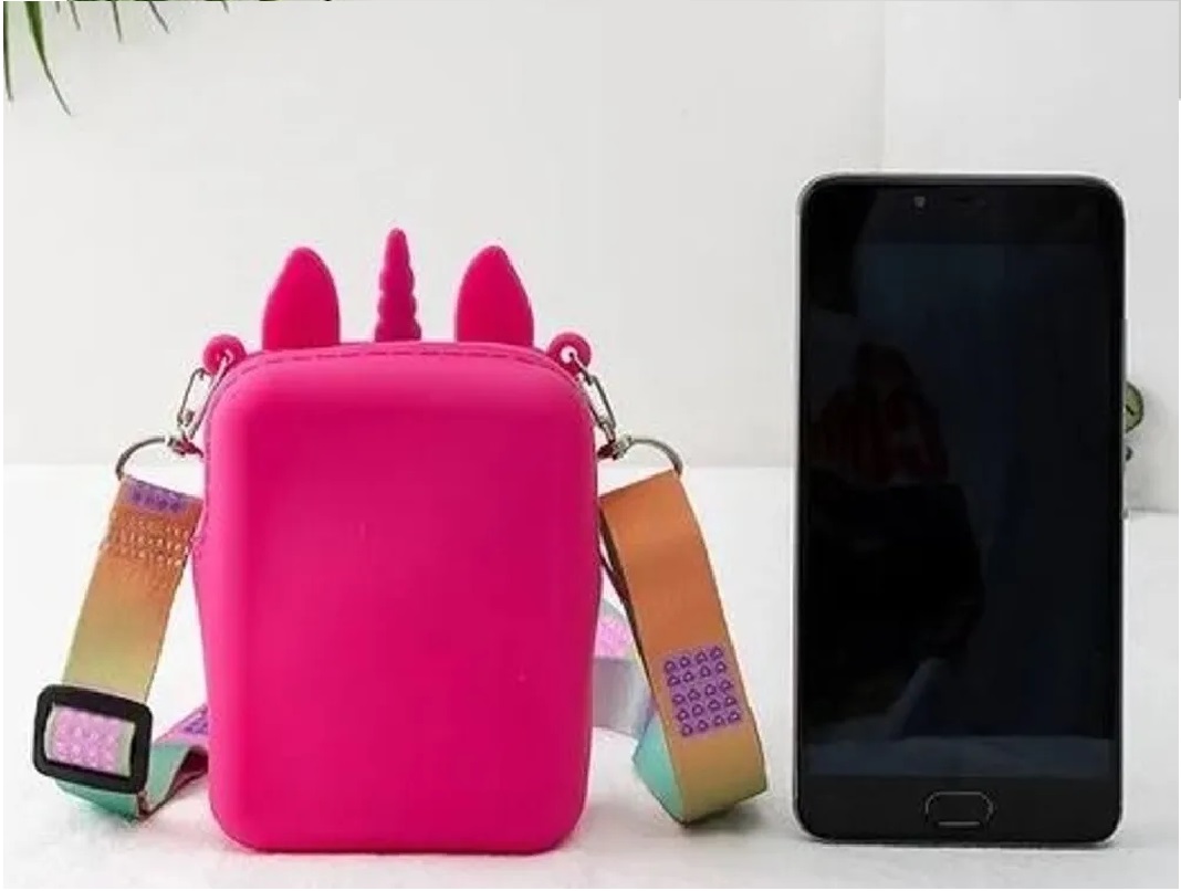 Bolsa Monedero Unicornio Pop It Fidget Antiestres Niña