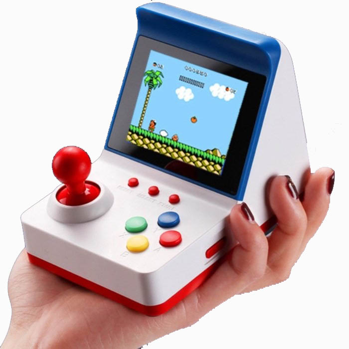 Rocker Arcade consola de juegos, Plug & Play 4.3 pulgadas, Game Station Joystick Arcade con dos controladores