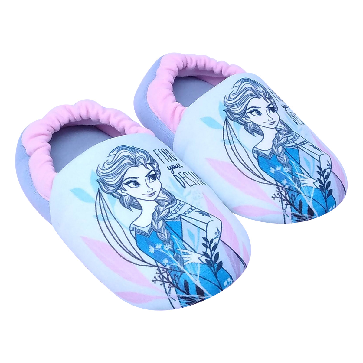 Pantufla Para Niñas Disney Frozen Color Azul