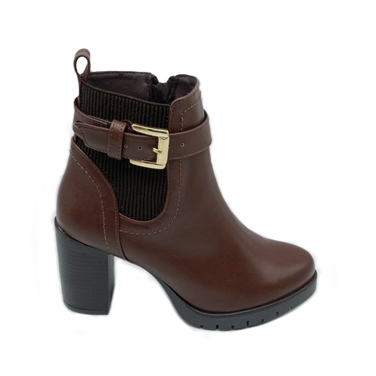 Bota Para Dama Con Tacón Moda Marca Scandalo 2012