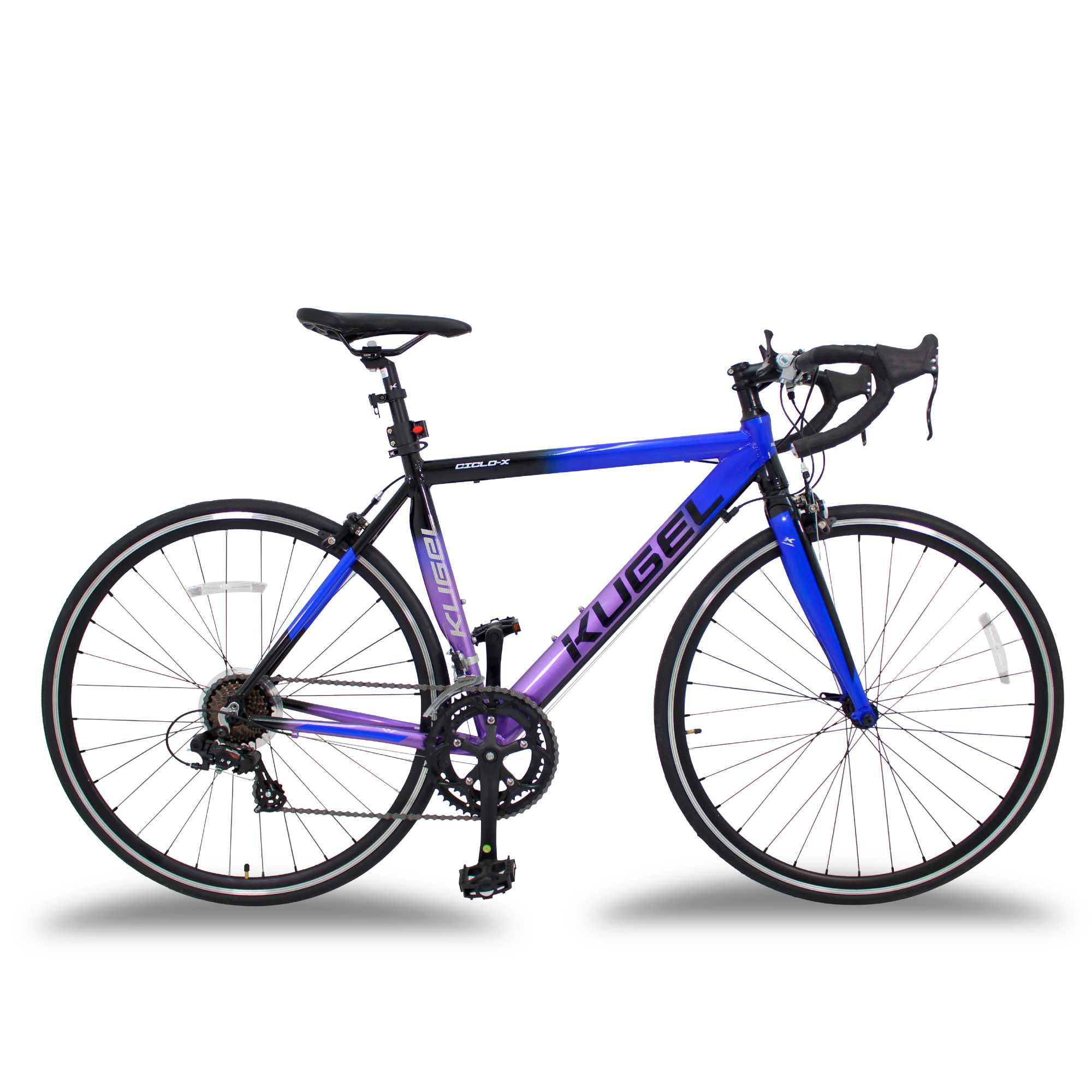 Bicicleta Ruta Rodada 700 14 Velocidadaes Kugel Ciclo-X