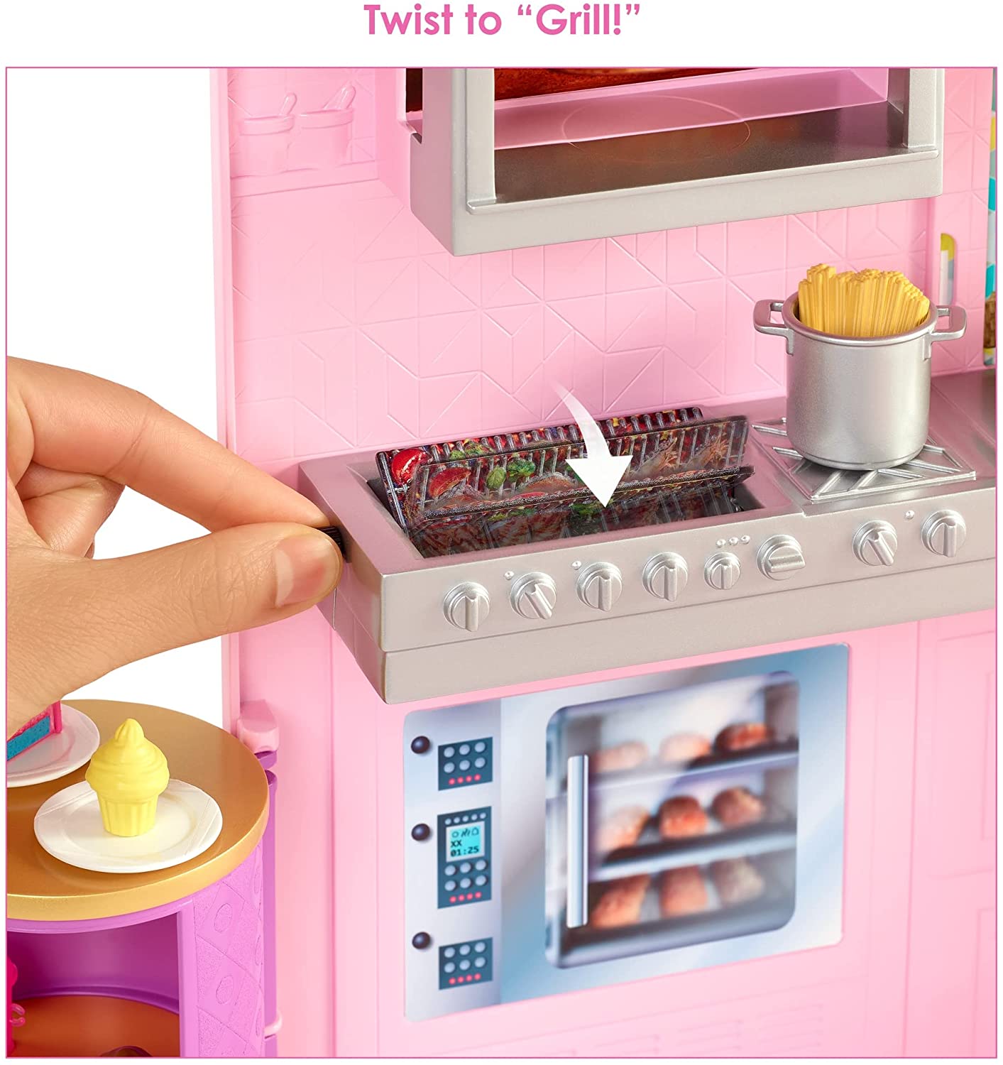 Barbie cook ´n Grill Restaurante con Muñeca