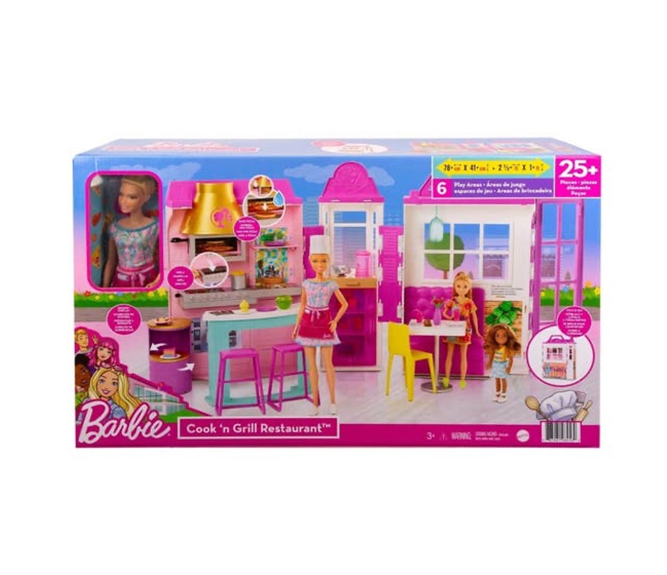 Barbie cook ´n Grill Restaurante con Muñeca