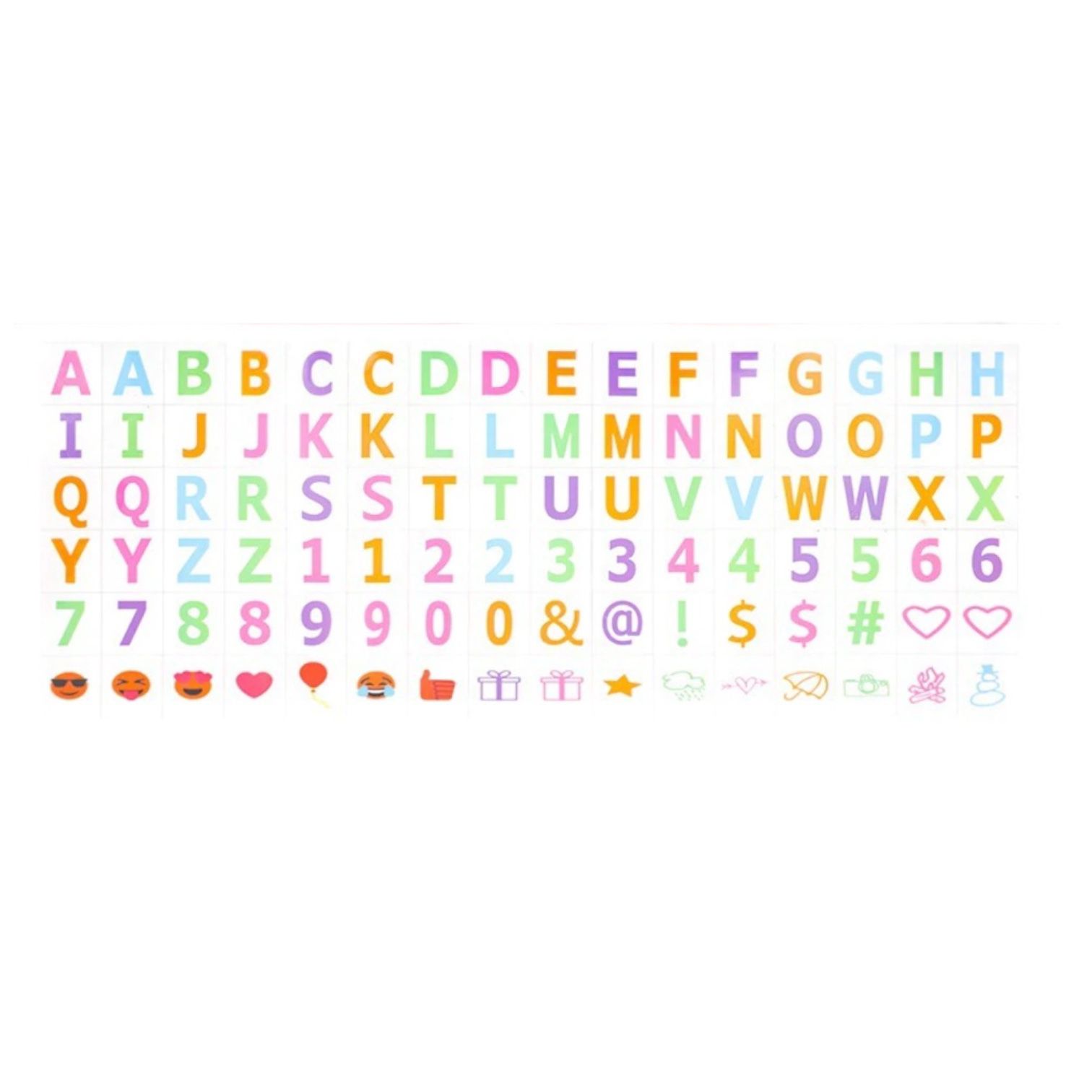 Letrero Luminoso Personalizable lightbox letras de colores Gadgets & Fun 