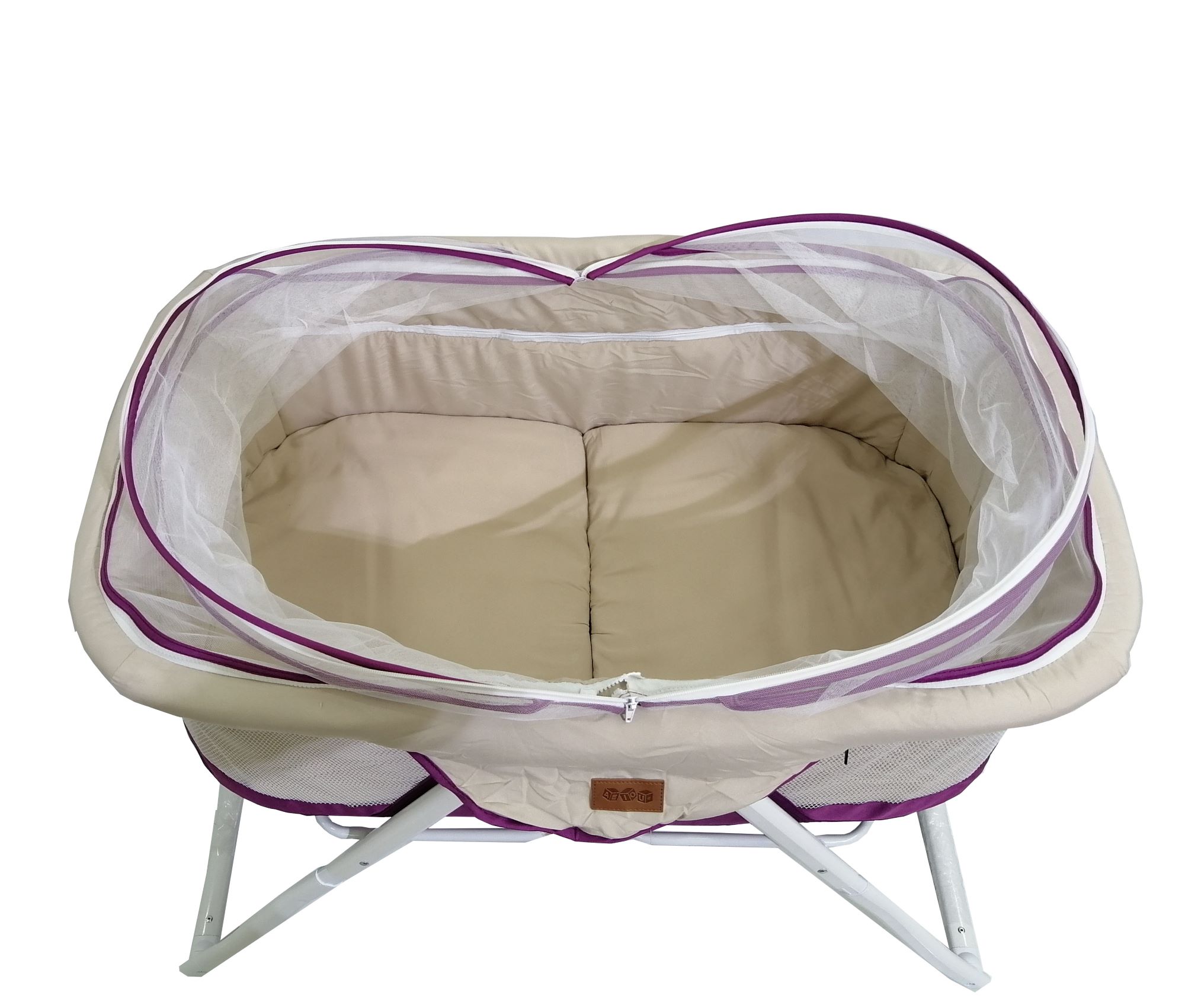 Cuna Moises Aeiou Velo Mariposa