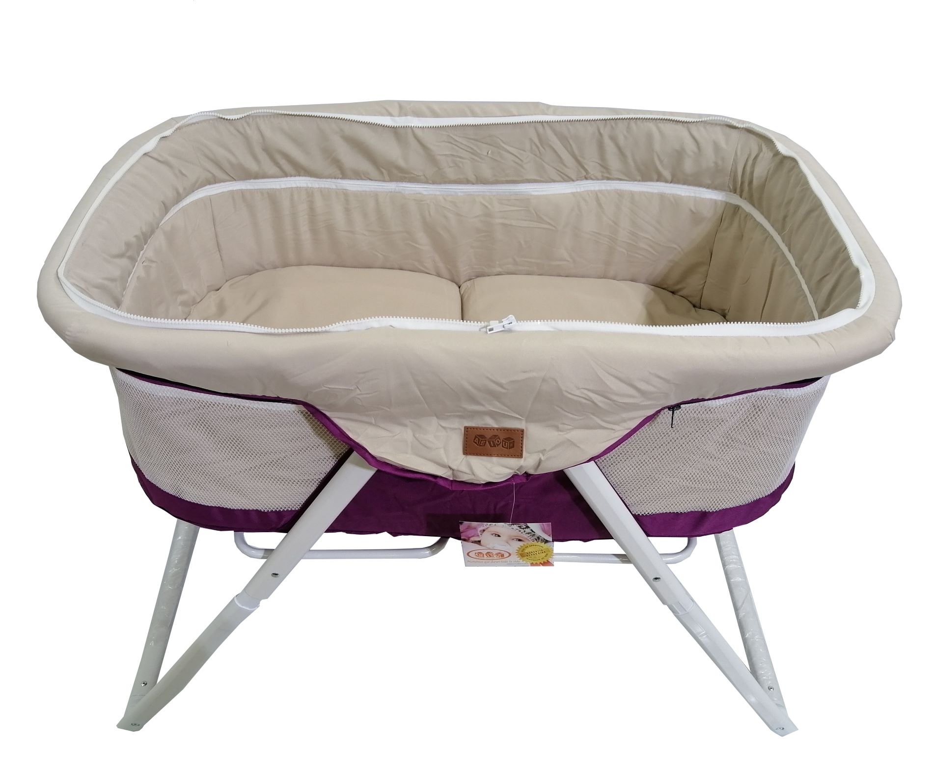 Cuna Moises Aeiou Velo Mariposa