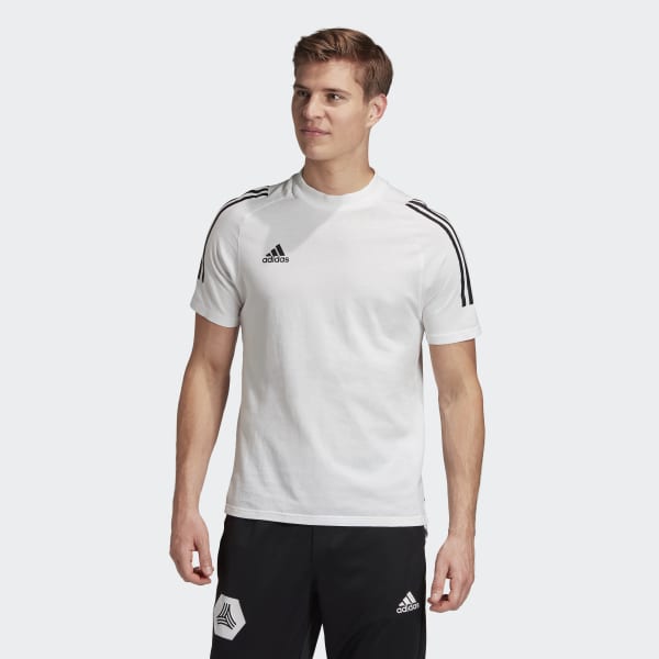 PLAYERA DEPORTIVA ADIDAS BLANCA CABALLERO EA2476 100 ORIGINAL