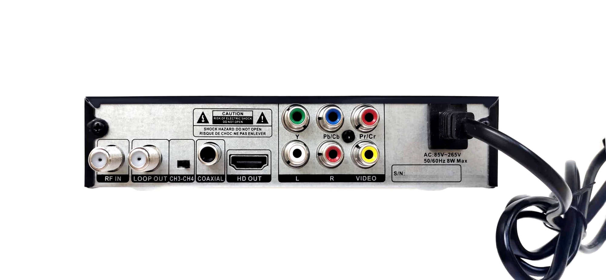 Convertidor Señal Análoga A Digital Tv Hdmi 1080p Full Hd