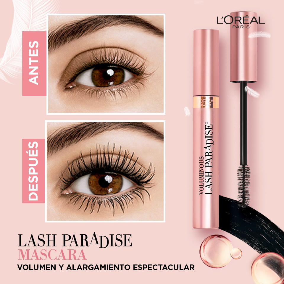 2 Mascaras De Pestañas Loreal Lash Paradise 643644 CST
