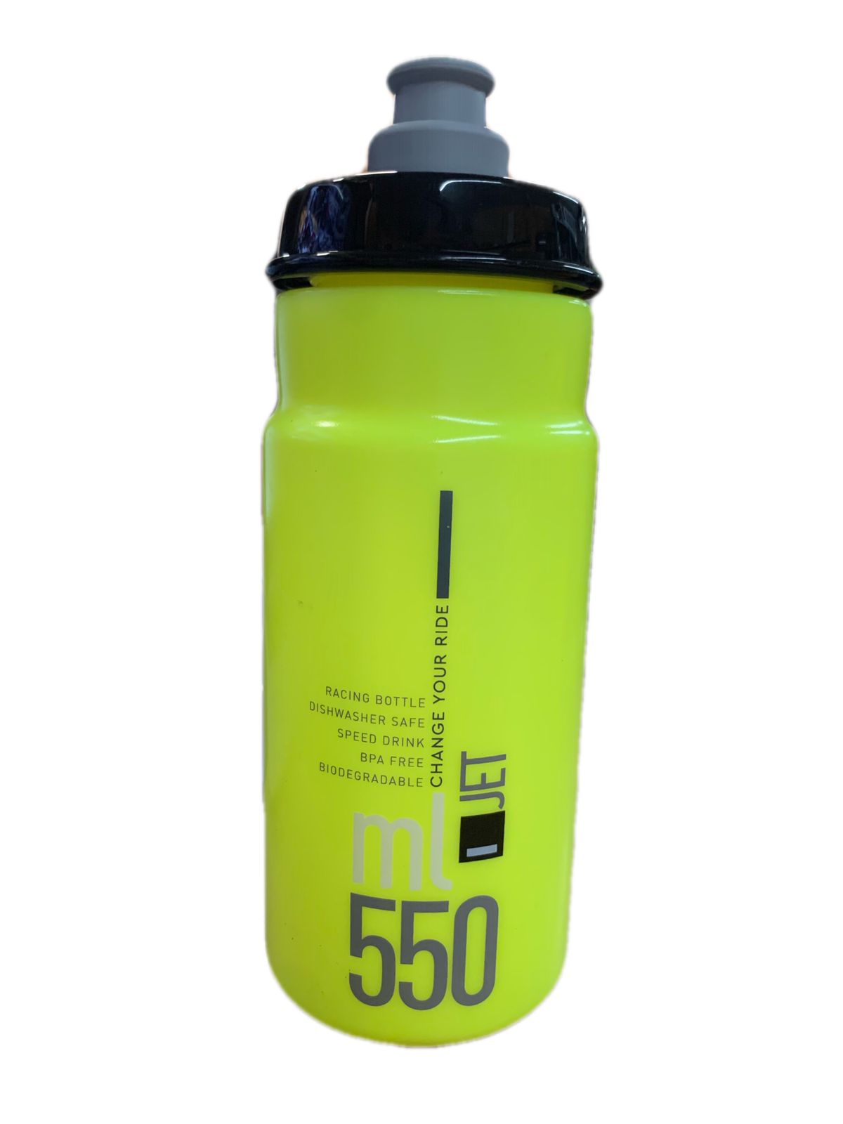 Ánfora de Plástico Bio Jet Amarillo Fosforescente 550ml END1