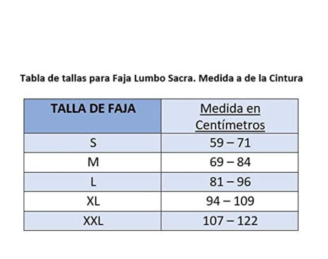 Faja Soporte Sacro Lumbar, Cómoda y Transpirable, Doble Presurización Cinturón de Faja Ortopedica Lumbar con Correas de Compresión Ajustables, Adecuado para Aliviar el Dolor en la Espalda Baja y Ciática Talla M