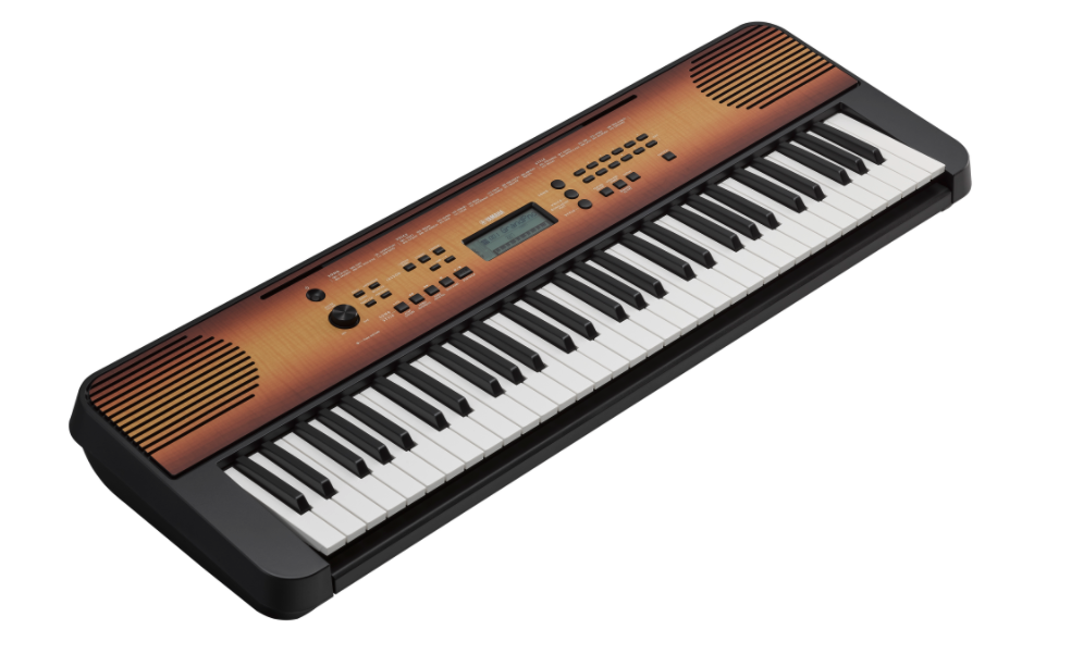 Teclado portatil Yamaha mod. PSR360 color maple con eliminador