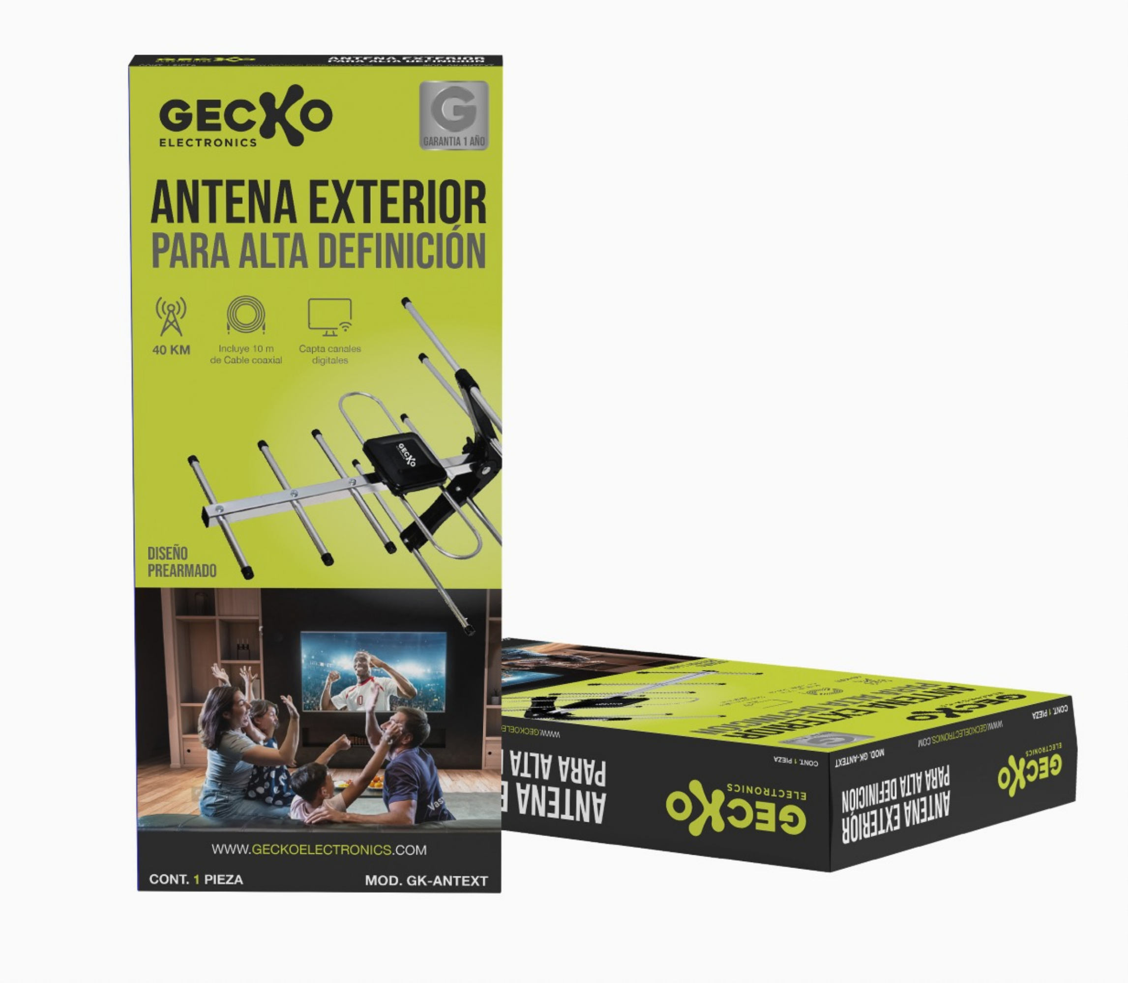 Antena Hdtv Para Exterior Alta Definición