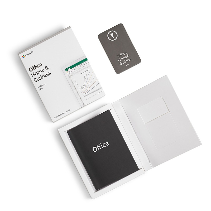 Licencia Office Home And Business 2019 PC Físico