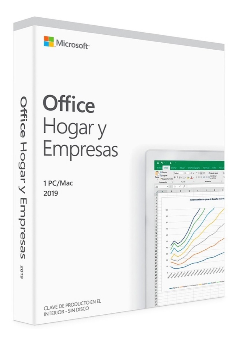 Licencia Office Home And Business 2019 PC Físico