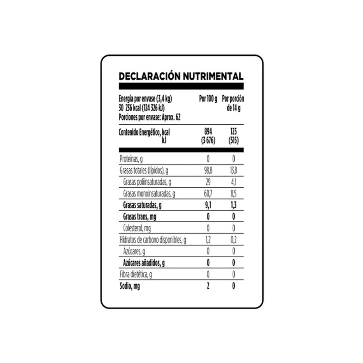 Capullo Aceite de Canola 3.7 l