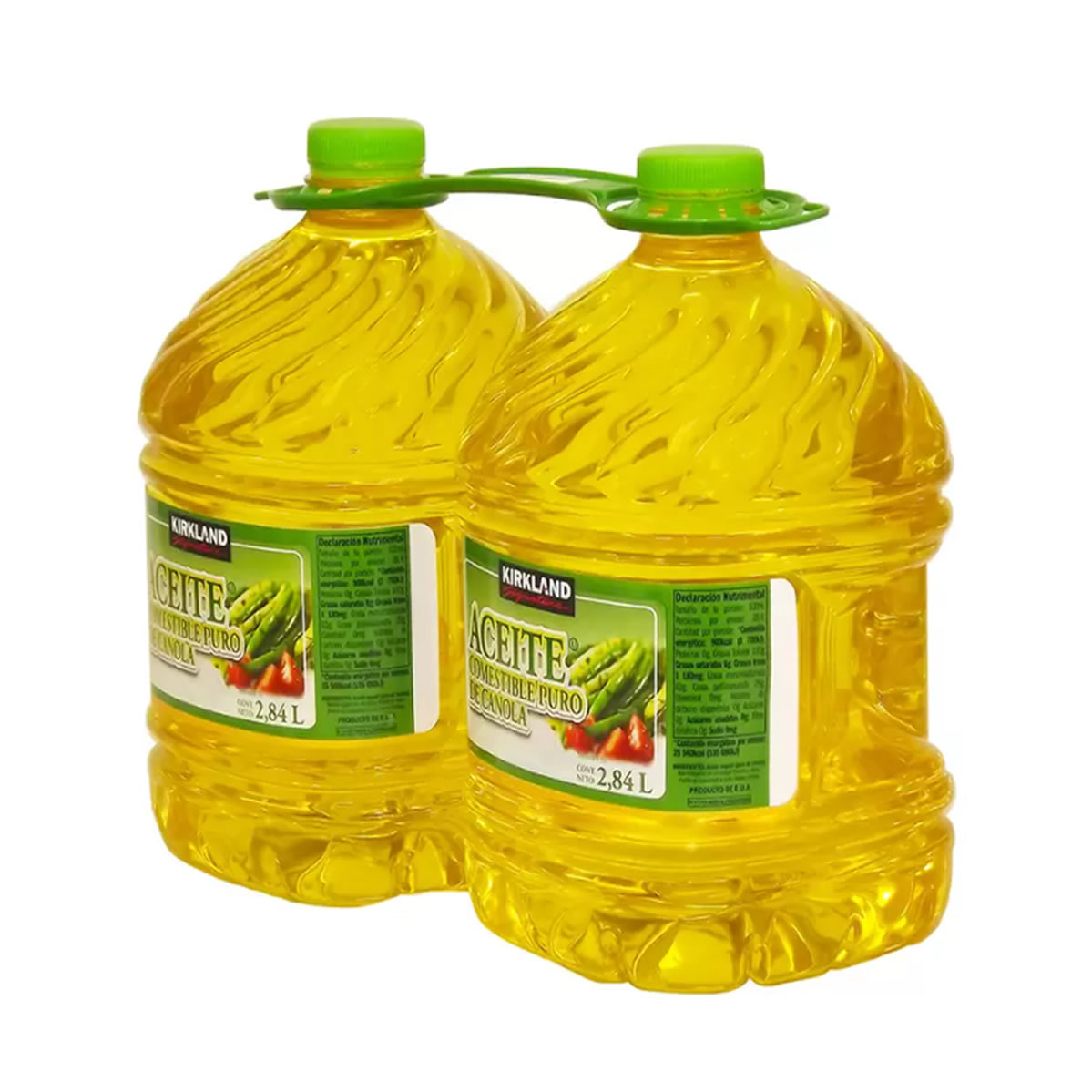 Kirkland Signature Aceite de Canola 2 pzas de 2.84 l