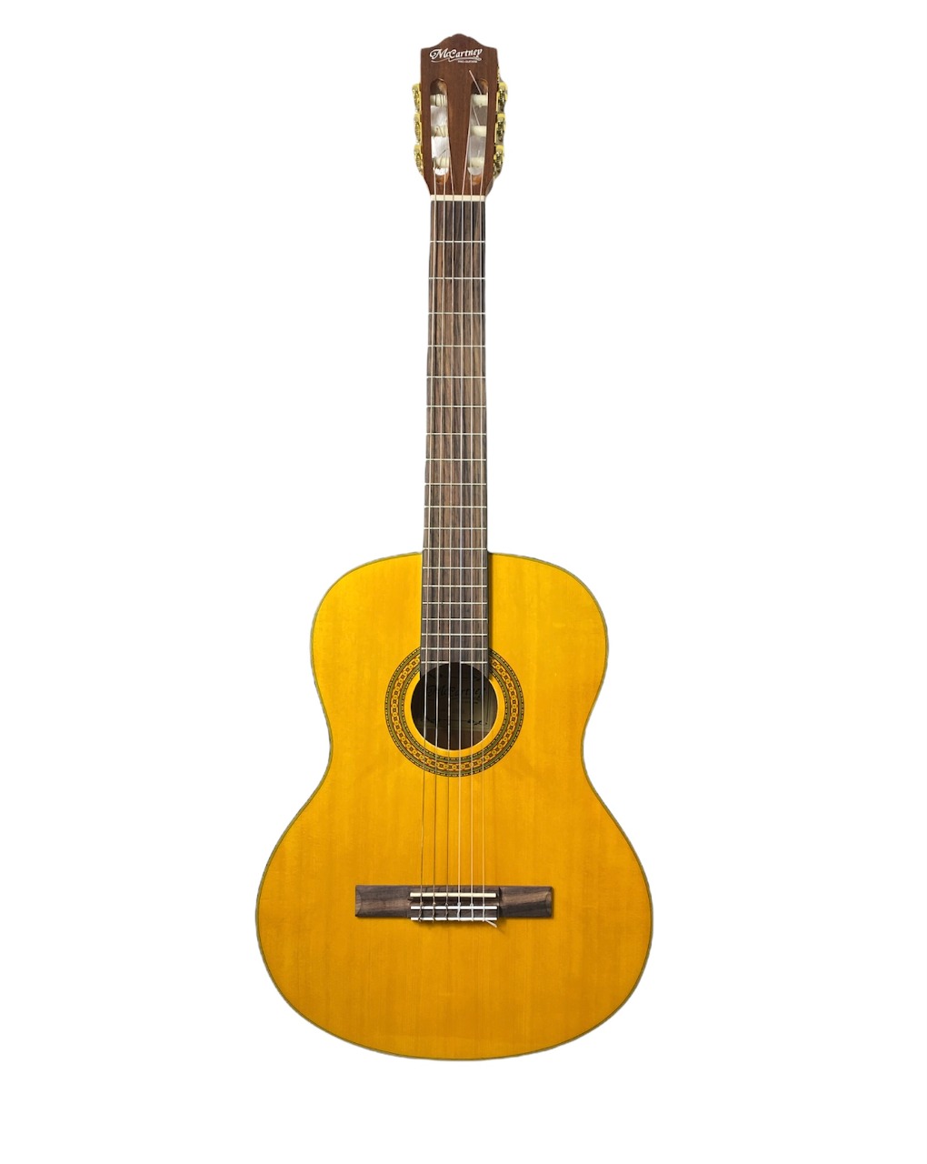 Guitarra clasica electroacustica alta gama mccartney c-40-nt con pastilla fishman