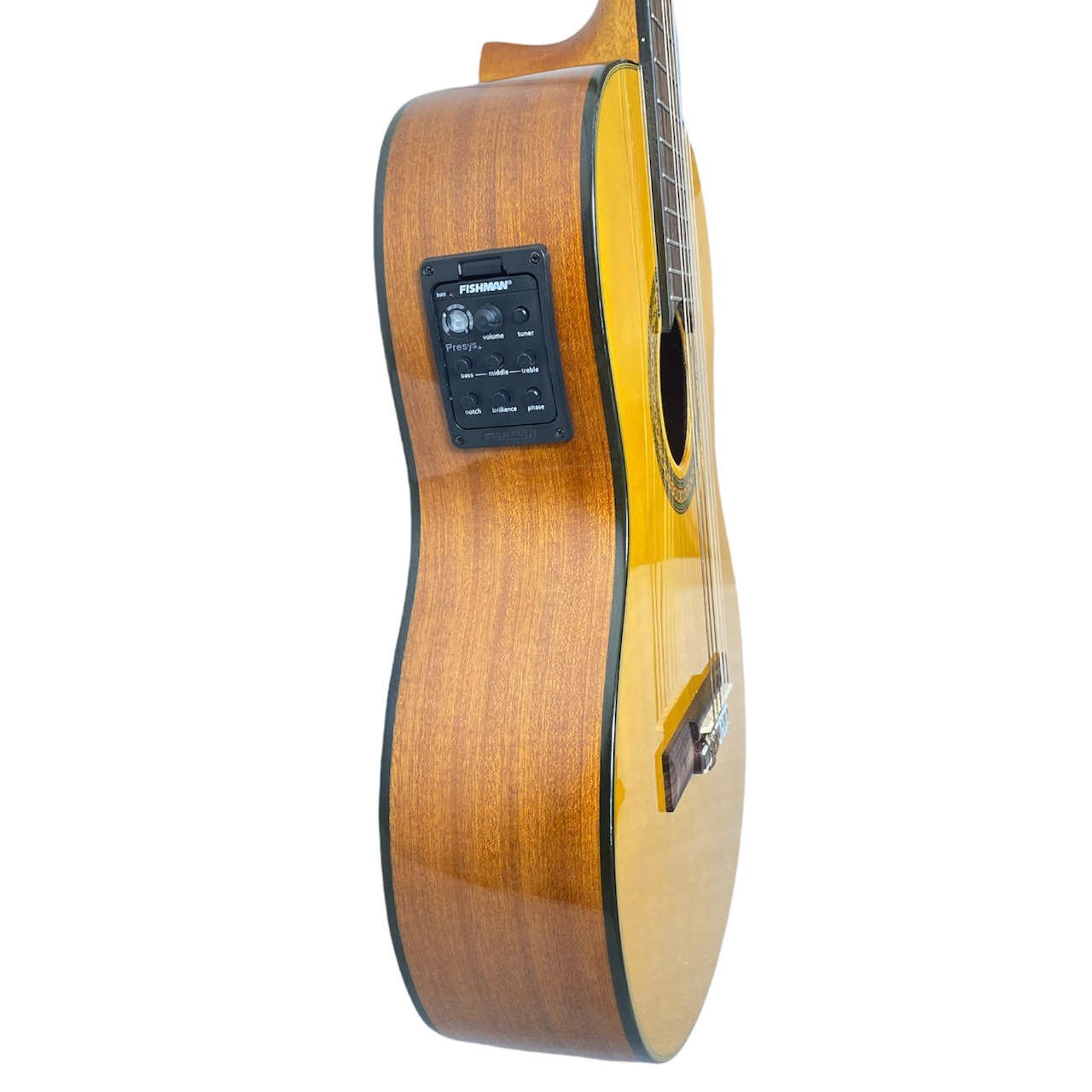 Guitarra clasica electroacustica alta gama mccartney c-40-nt con pastilla fishman