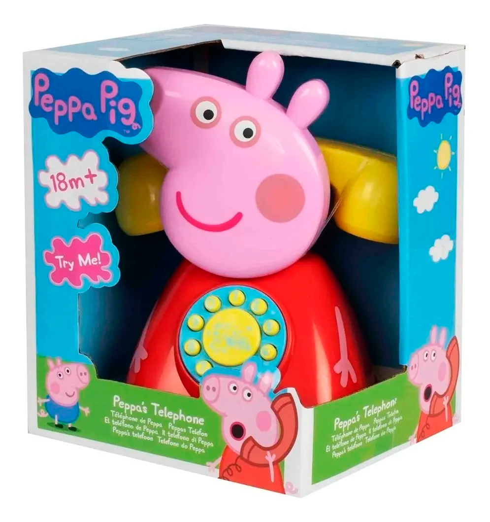 Peppa Pig Teléfono Con Música Y Sonidos