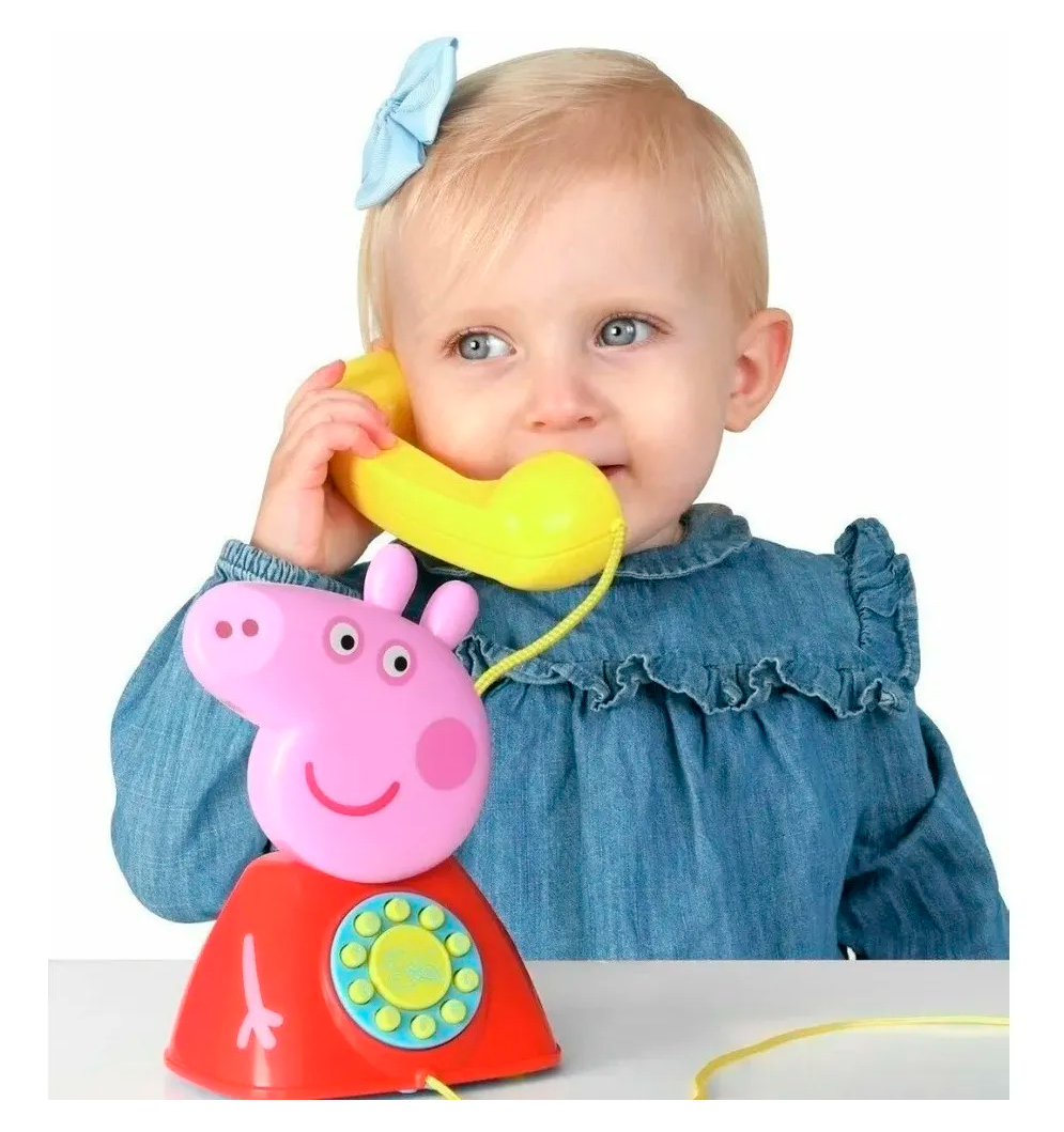 Peppa Pig Teléfono Con Música Y Sonidos