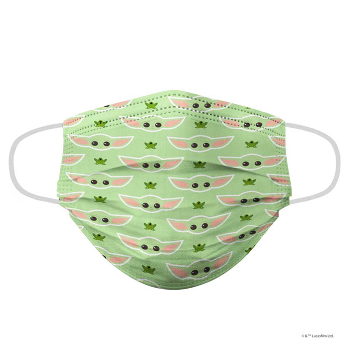 Biomsk Cubrebocas Lavable Mandalorian Infantil 5 Piezas