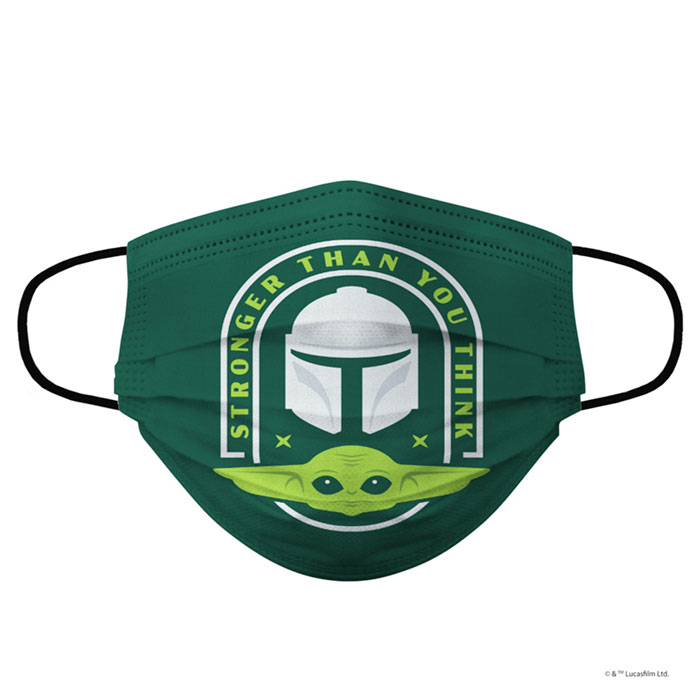 Biomsk Cubrebocas Lavable Mandalorian Infantil 5 Piezas