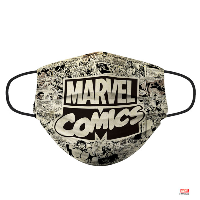 Biomsk Cubrebocas Lavable Marvel Comics Adulto 5 Piezas