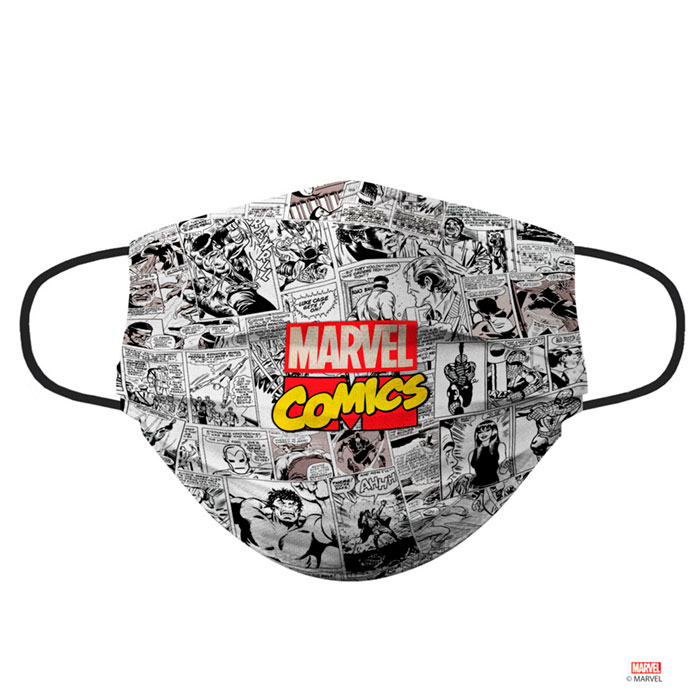 Biomsk Cubrebocas Lavable Marvel Comics Adulto 5 Piezas