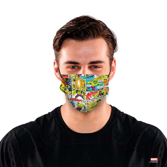 Biomsk Cubrebocas Lavable Marvel Comics Adulto 5 Piezas