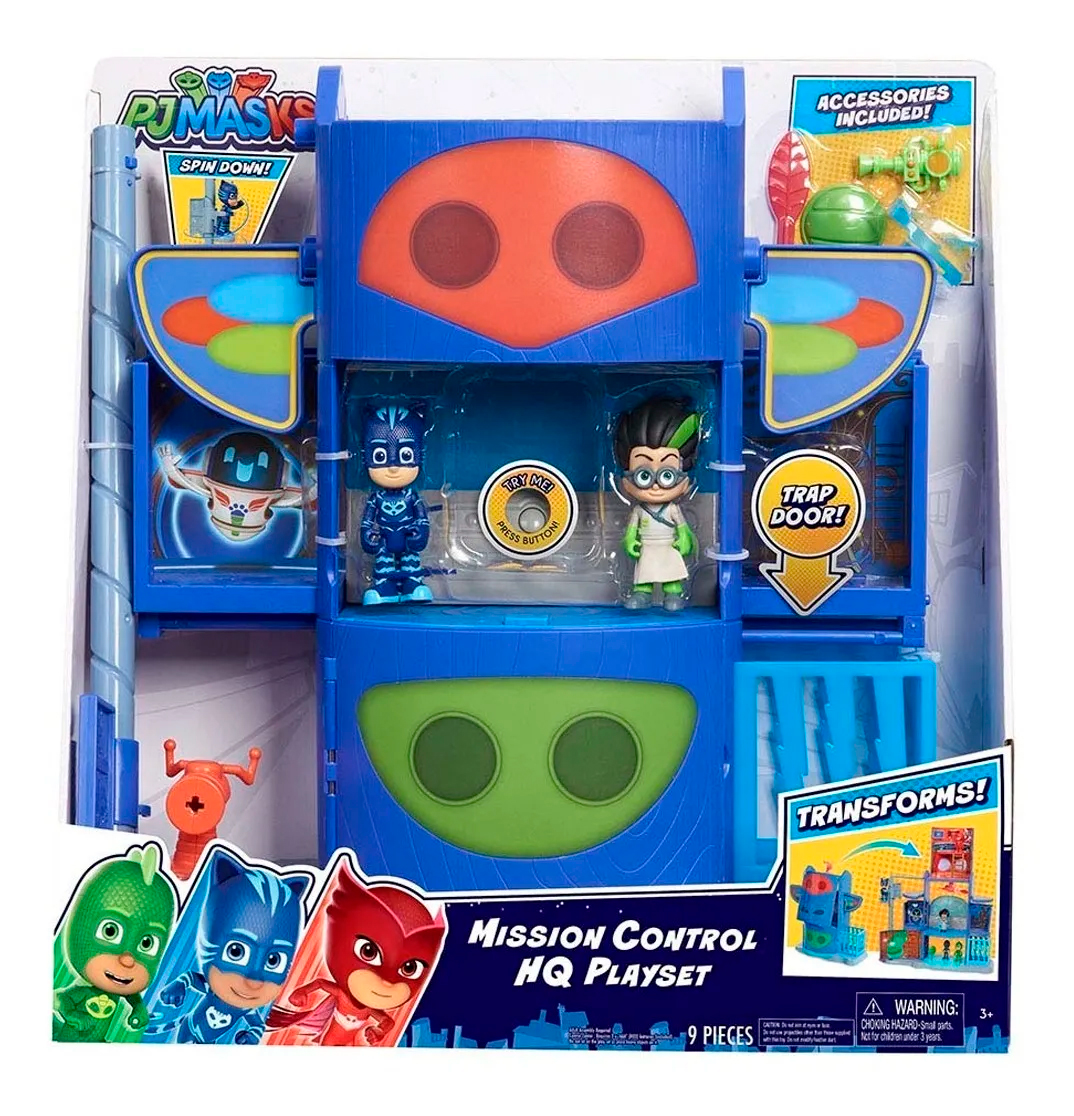 Pj Masks - Catboy Romeo Cuartel Control De Misiones
