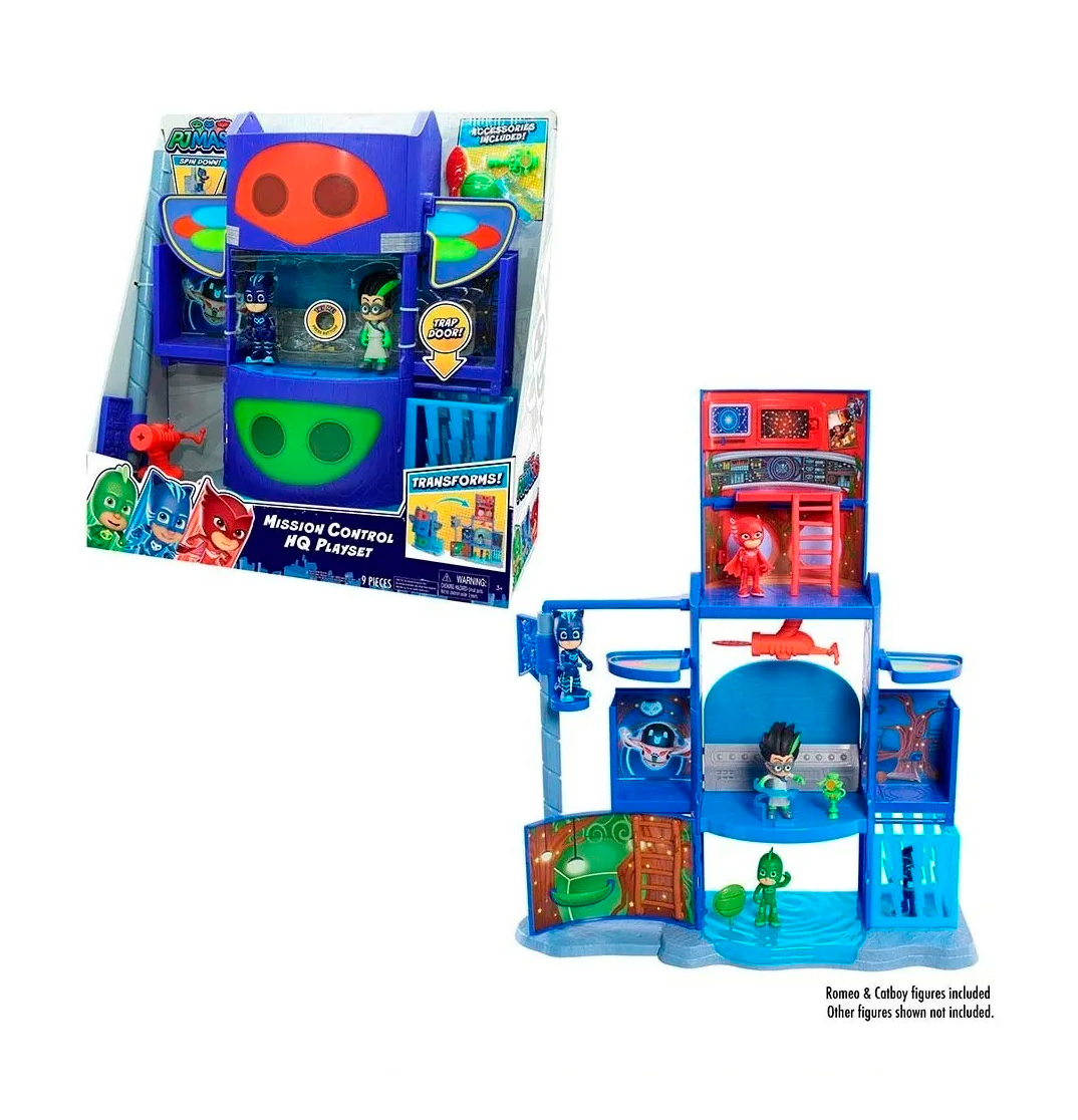 Pj Masks - Catboy Romeo Cuartel Control De Misiones