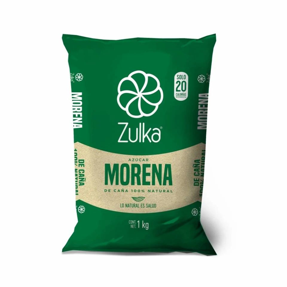 Azúcar Zulka Morena Empacada De 1 Kg