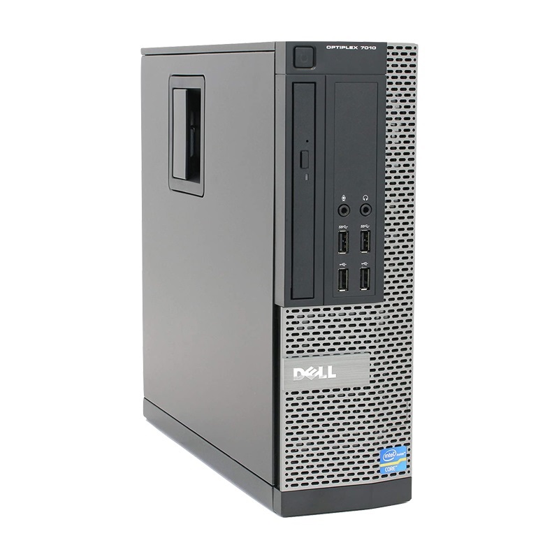 CPU Dell Optiplex 7010 SFF- Intel Core i7, 3ra generación- 8GB RAM- 1TB HDD-WIFI- Windows 10 Pro- Equipo Clase B, Reacondicionado.