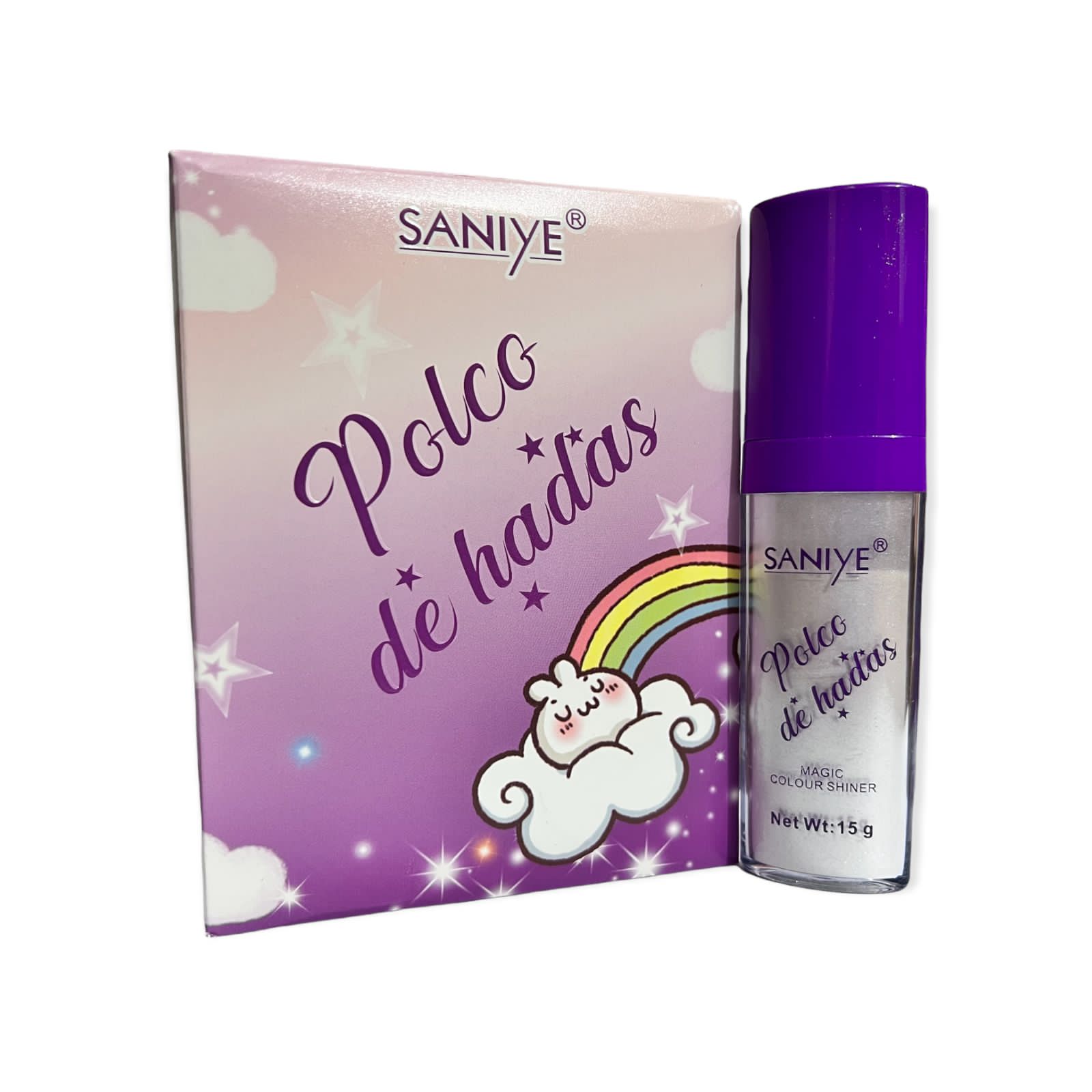 Iluminador Polvo De Hadas Saniye Para Rostro Y Cuerpo