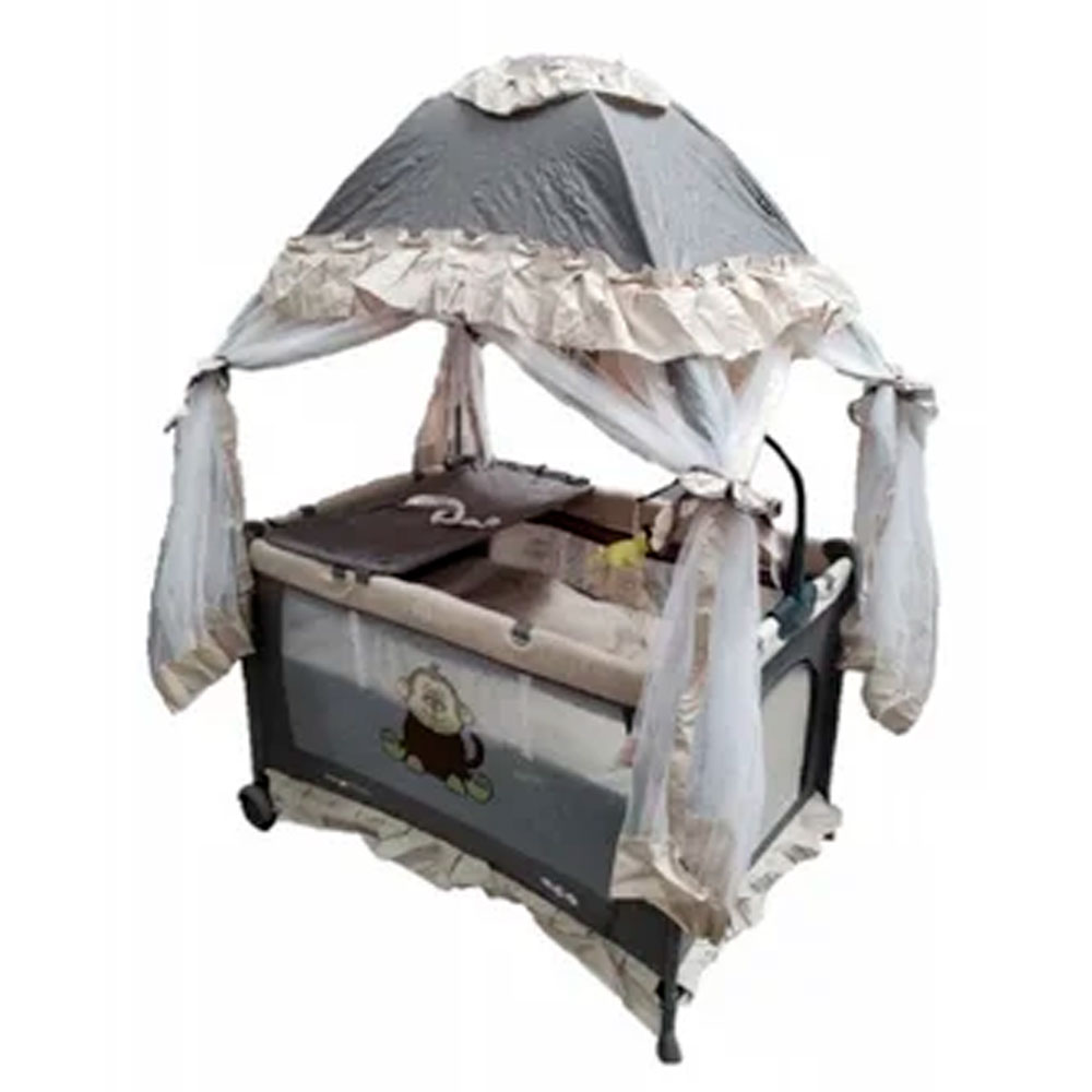 Cuna Corral Argentina Toldo Mosquitero Movil Musical Velo Aeiou